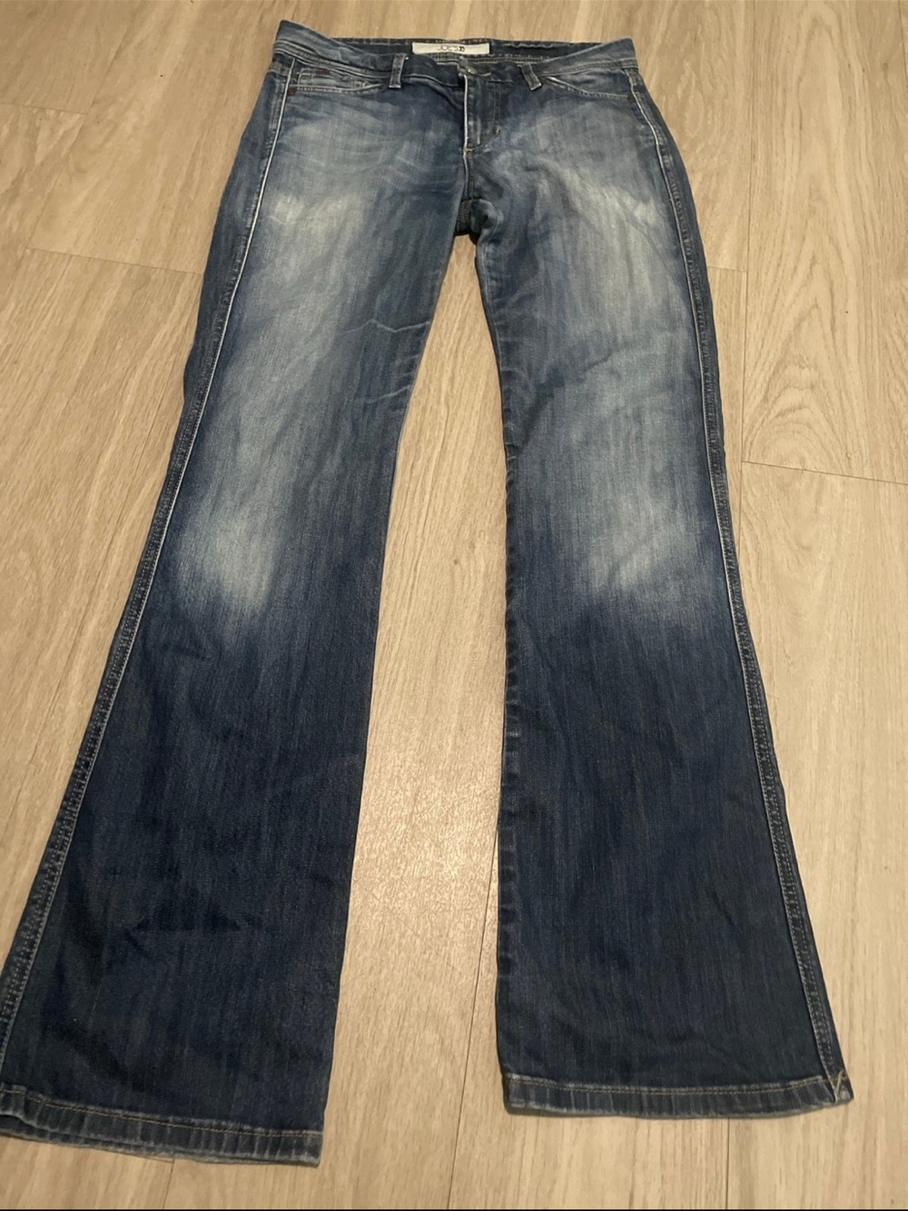 Joe's Jeans Blue Bootcut Women's Jeans with Faded Detailing